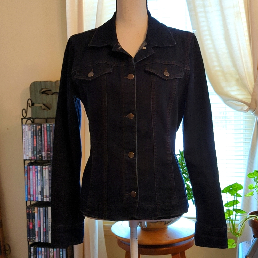 New! Charter Club Jean jacket Sz Med NWOT